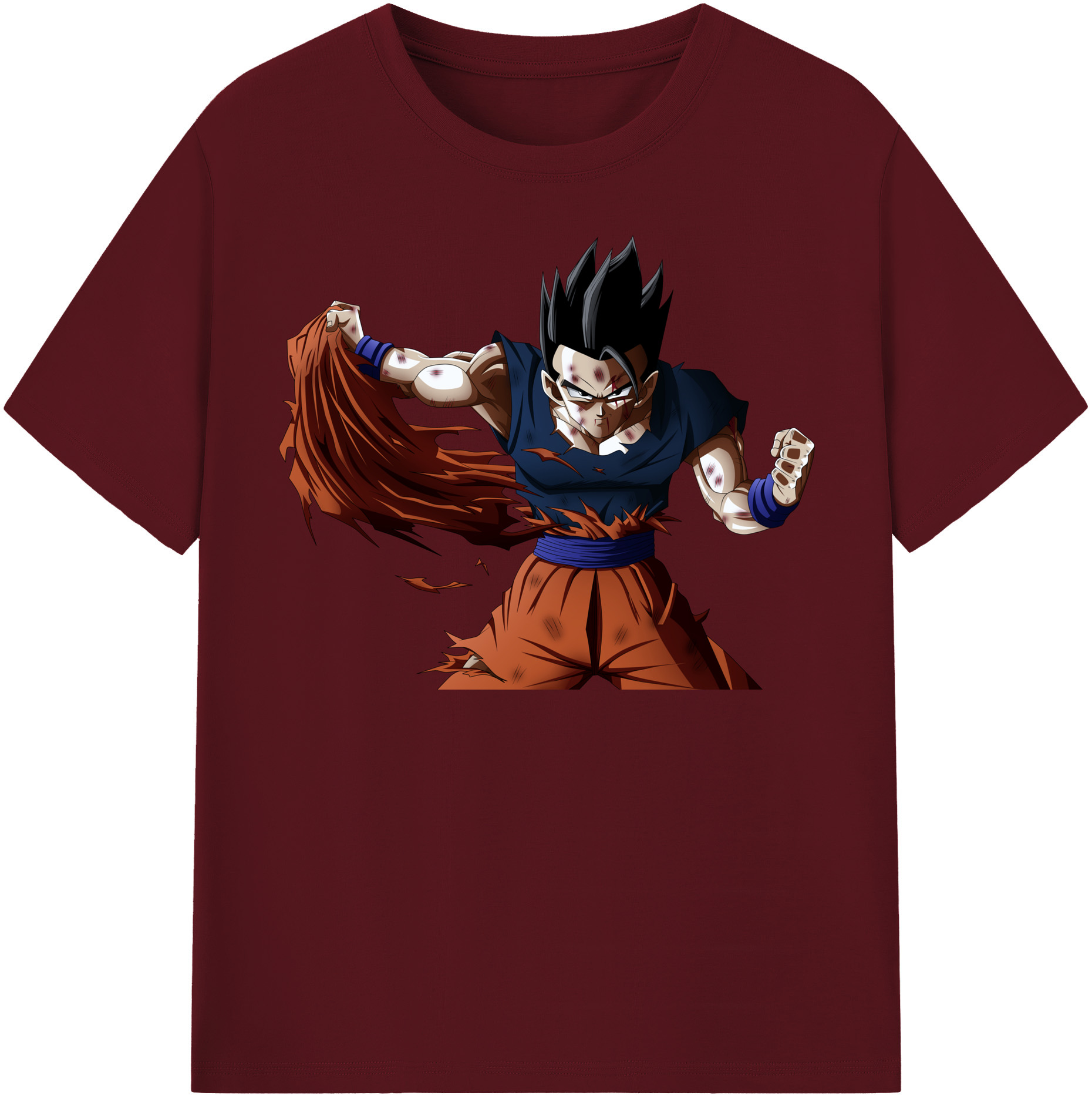 （画像用） ドラゴンボール ベジータ四世（Bejīta Yonsei）DRAGON BALL Vegeta IV 綿100％半袖Tシャツ（フロントプリント）